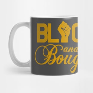 Black and Bougie T-Shirt Mug